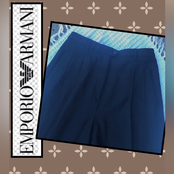 Emporio Armani Vintage Black dress pants made in Italy pockets women’s s… - Picture 10 of 10